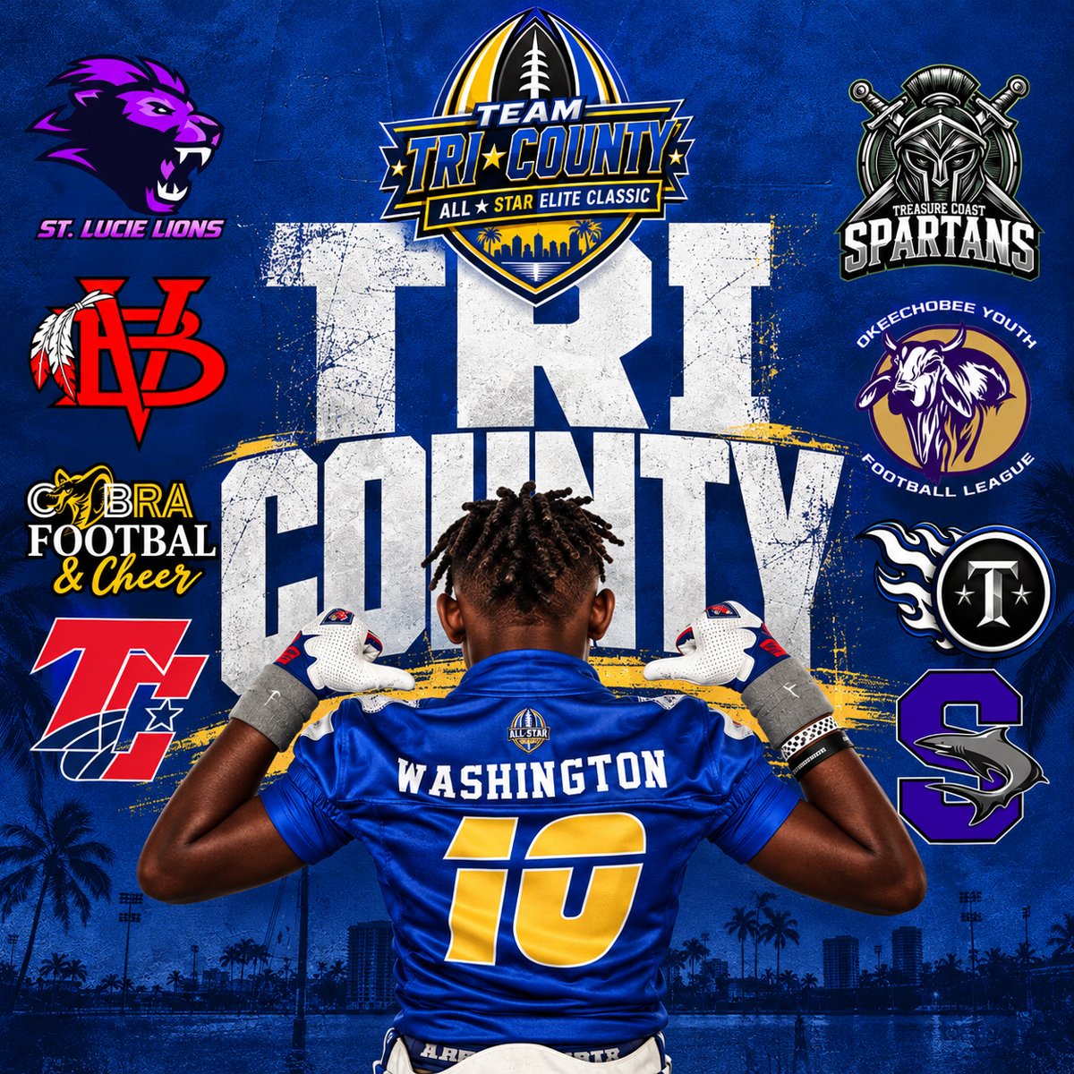 Official Tri County Allstar invitation graphic